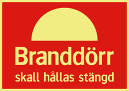 Branddörr