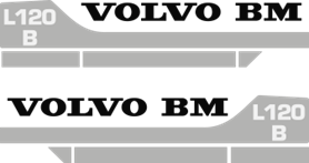 Dekorsats Volvo BM L120B