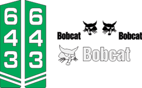 Dekorsats Bobcat 643