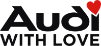 Logo Audi with love