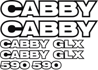 Dekalsats Cabby GLX 590